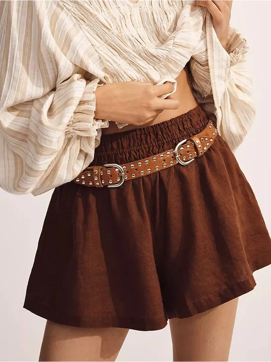 The Somerset Linen Shorts - Picture 2 of 5